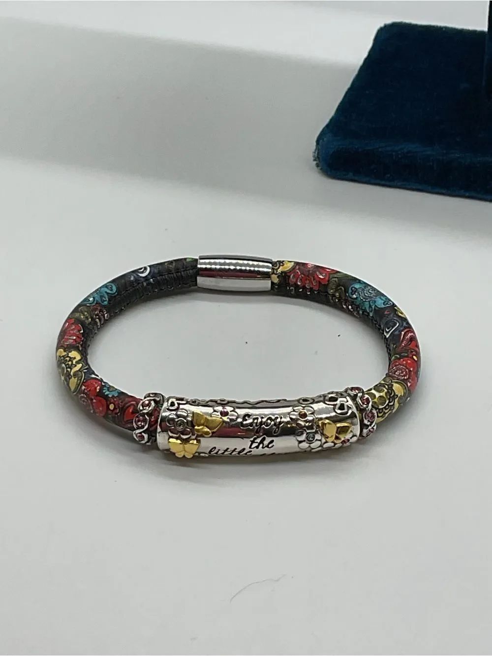 Brighton 'Little Things' Multicolor Woodstock Bracelet - Picture 2 of 9
